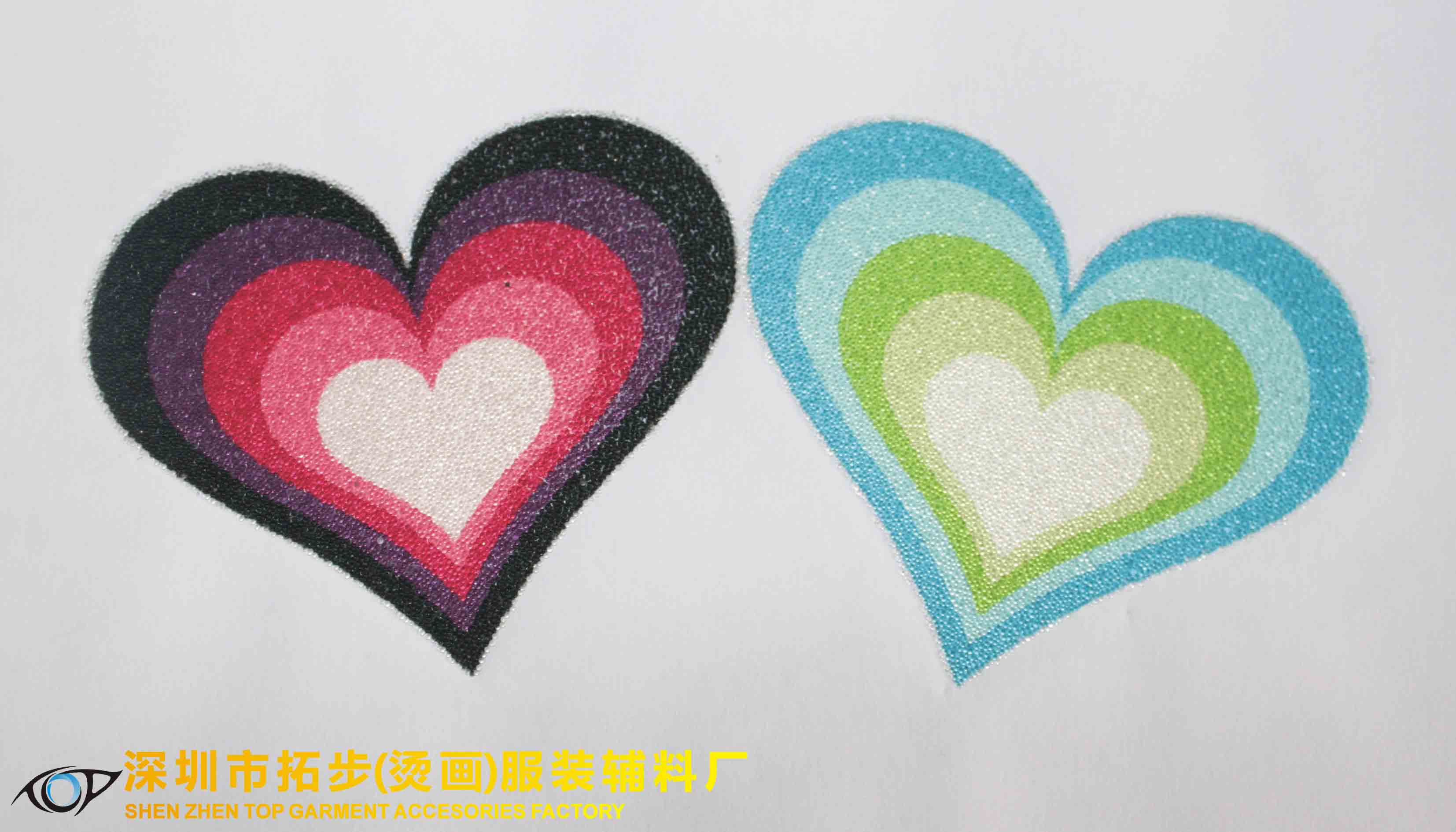 多色玻璃珠燙畫(huà)